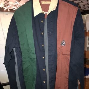 Authentic Vintage GUESS rugby style button up